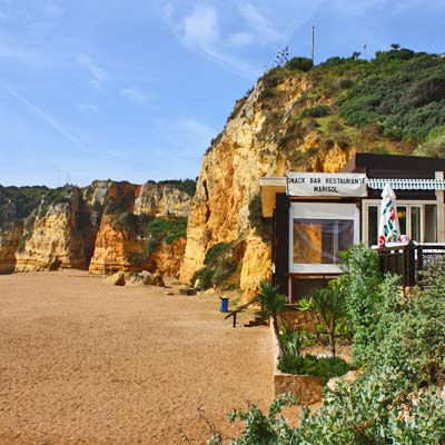 Le restaurant Marisol a vue sur la plage