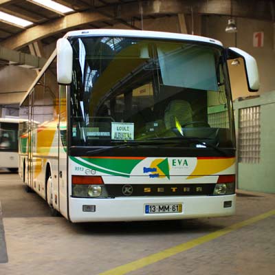 Eva è la principale compagnia di autobus dell’Algarve 
