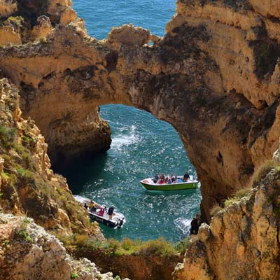 Catedral Ponta da Piedade boat tour