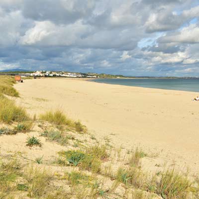 Lagos beach sand surf