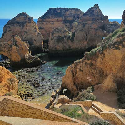 Ponta da Piedade Balança rock