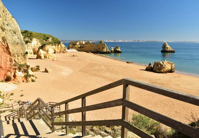 Praia de Dona Ana plage Lagos