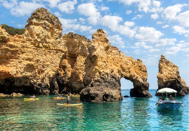 Bootsausflüge an der Ponta da Piedade
