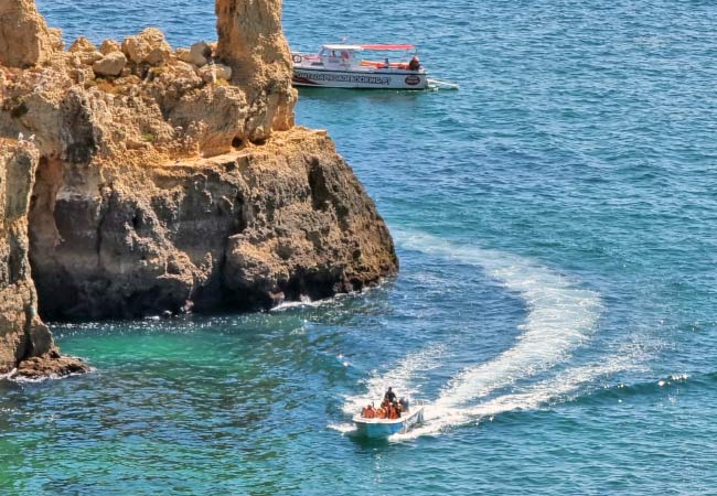 Bootsausflüge an der Ponta da Piedade