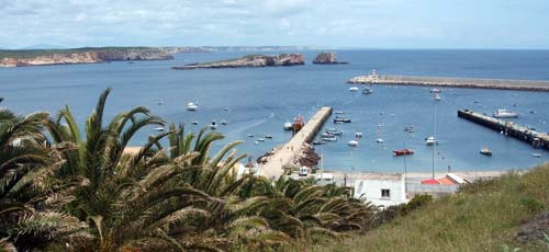 O pacífico porto de Sagres