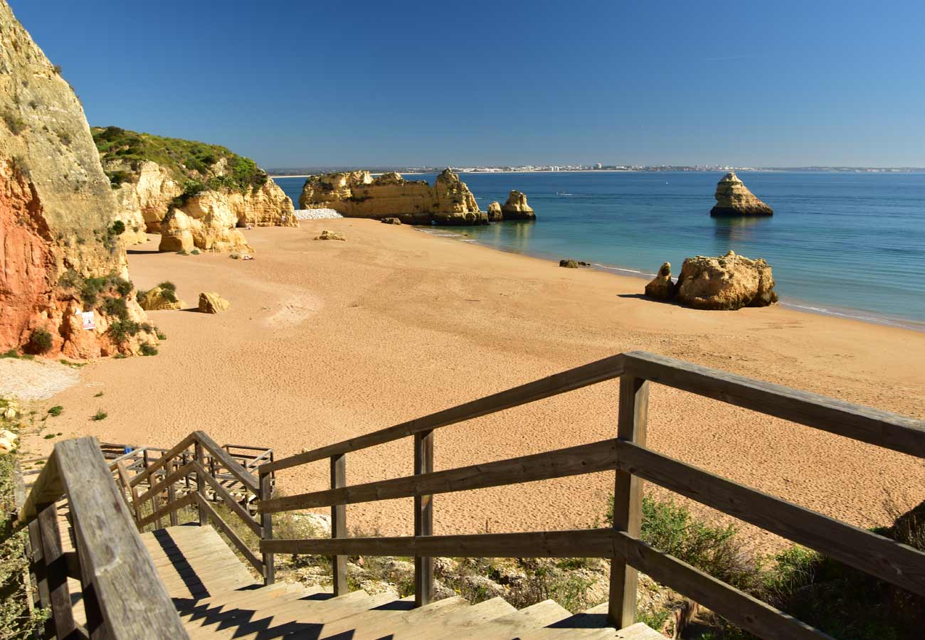 Map of the Algarve  Portugal Travel Guide