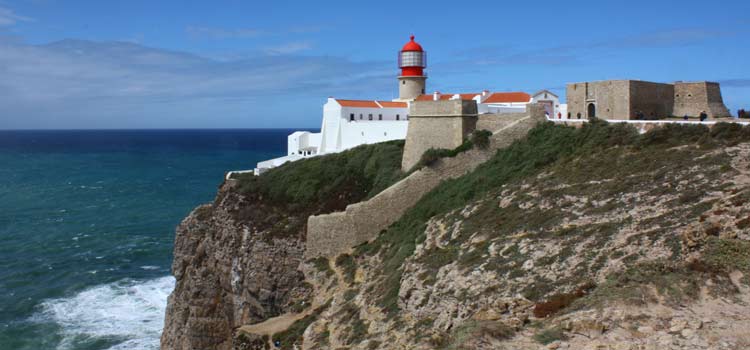 lighthouse endless sea Cabo de Sao Vicente