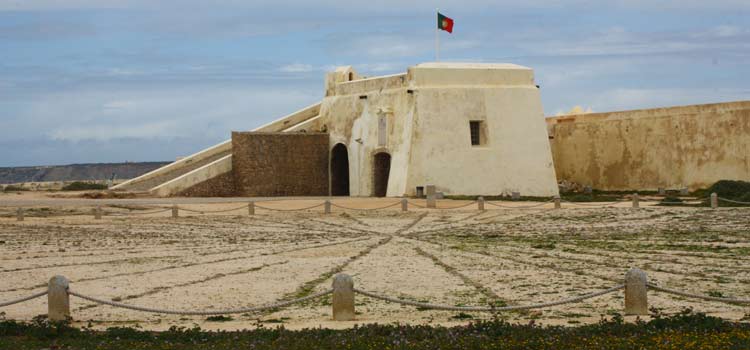 La rose des vents du fort de Sagres